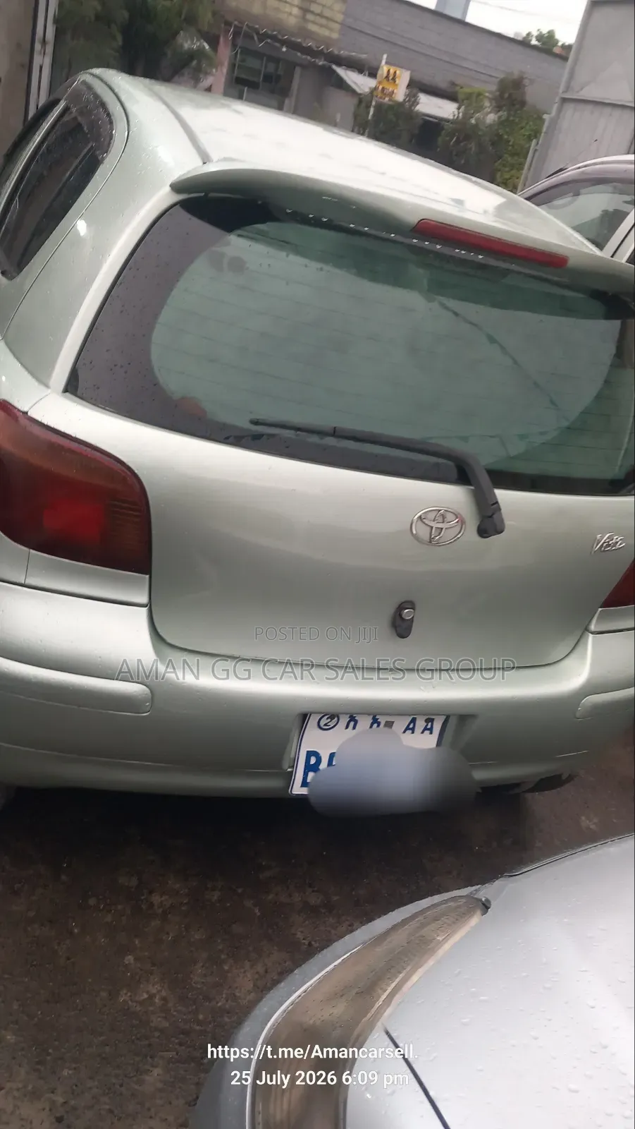 Toyota Vitz 2002 Purple