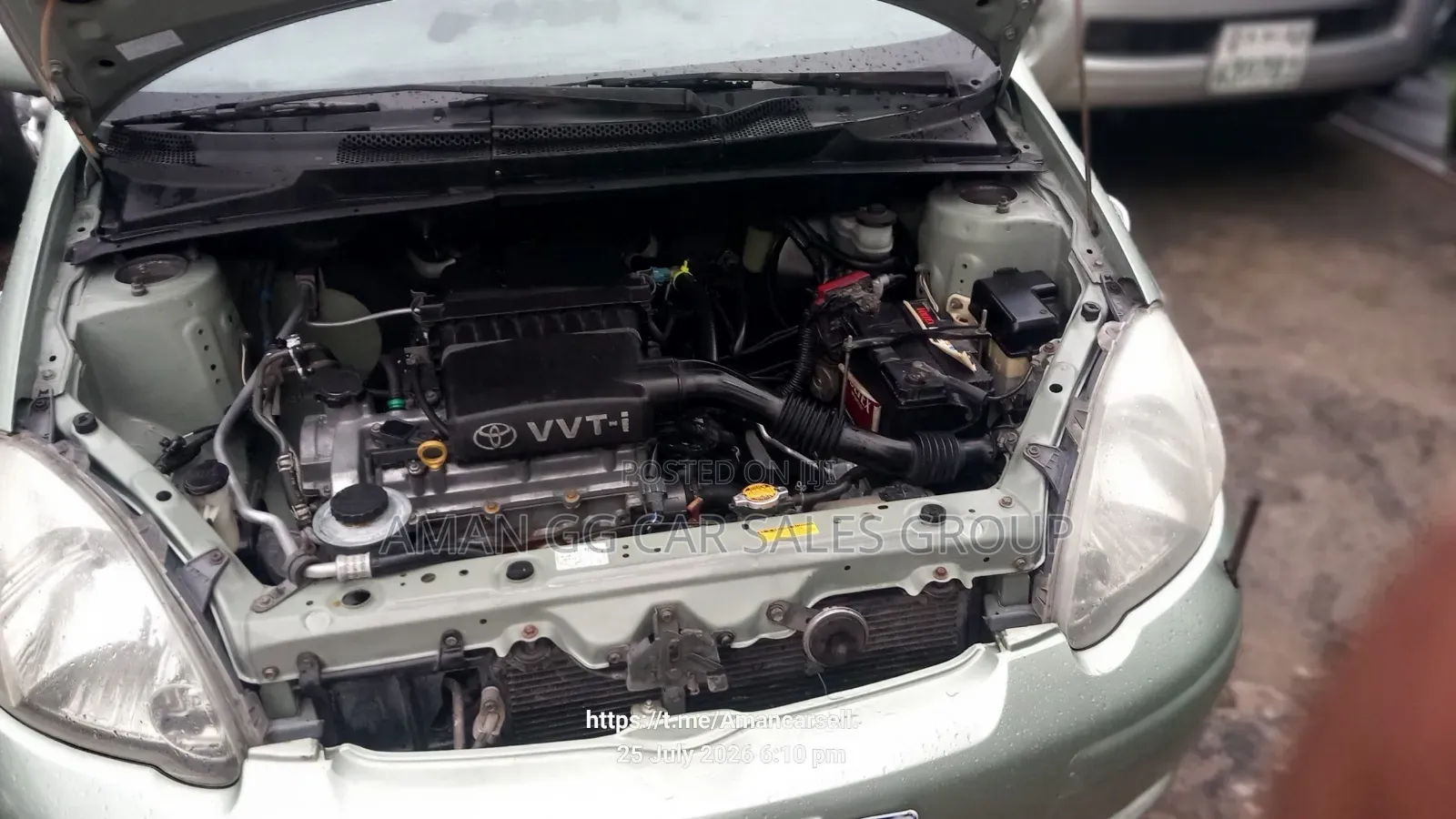 Toyota Vitz 2002 Purple