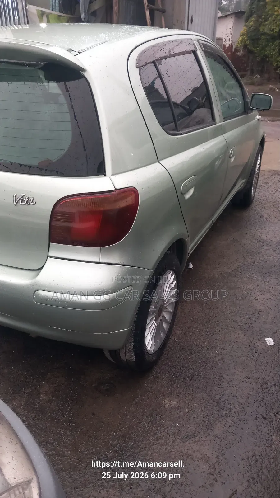 Toyota Vitz 2002 Purple
