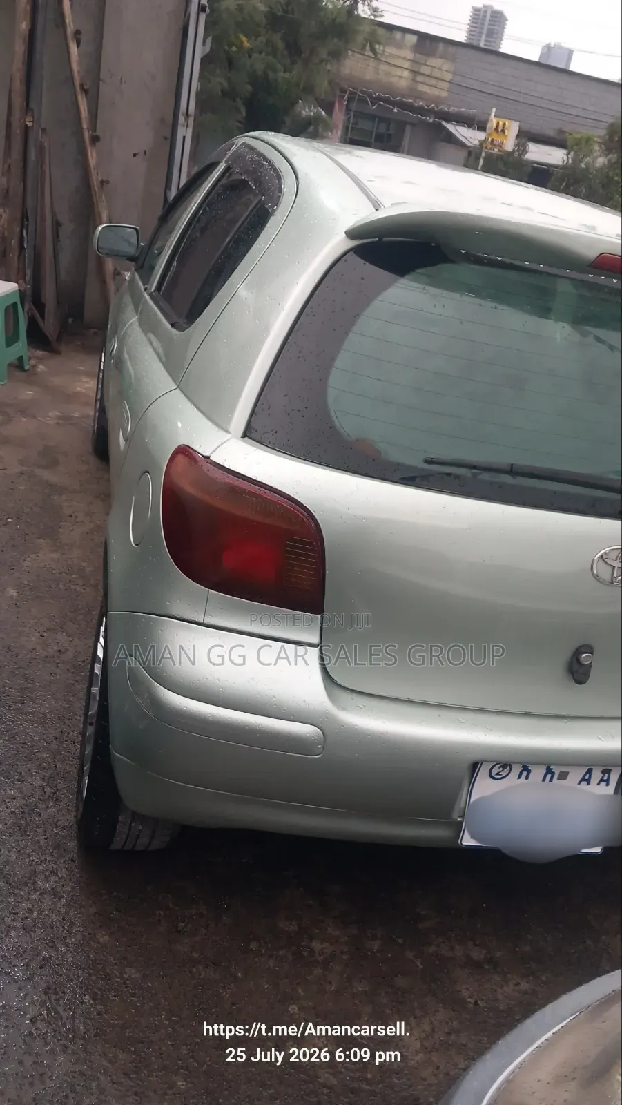 Toyota Vitz 2002 Purple