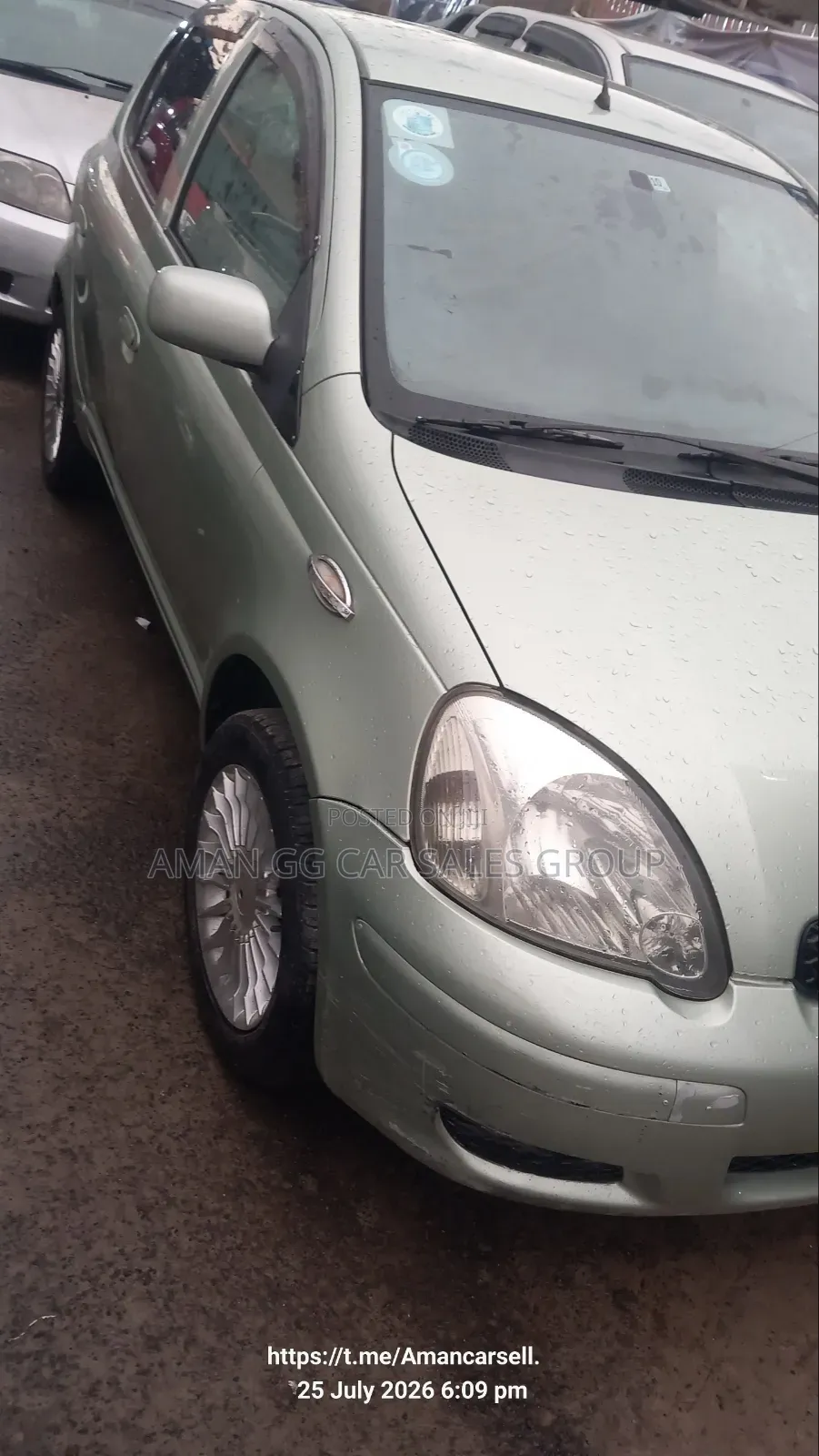 Toyota Vitz 2002 Purple