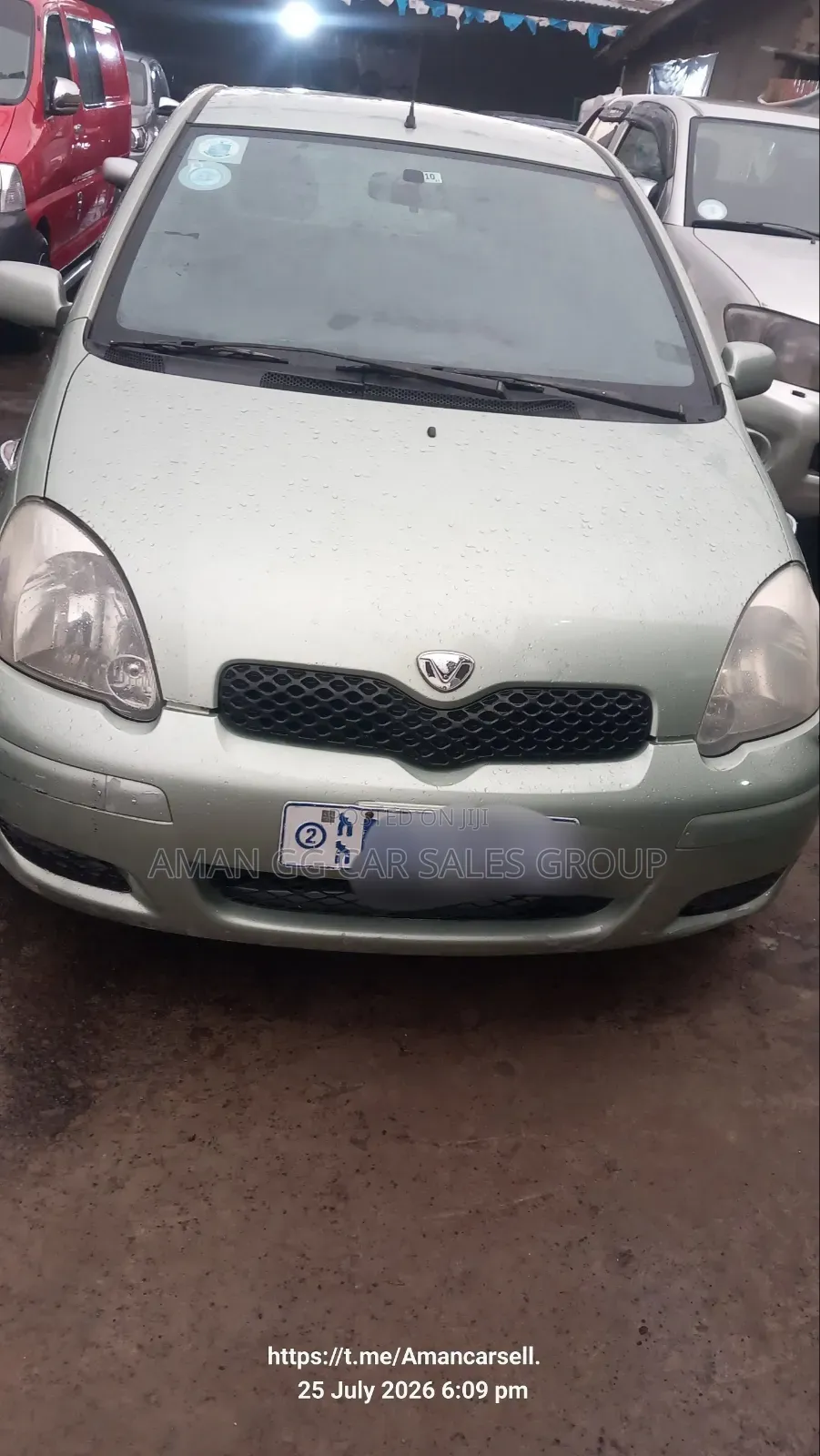Toyota Vitz 2002 Purple