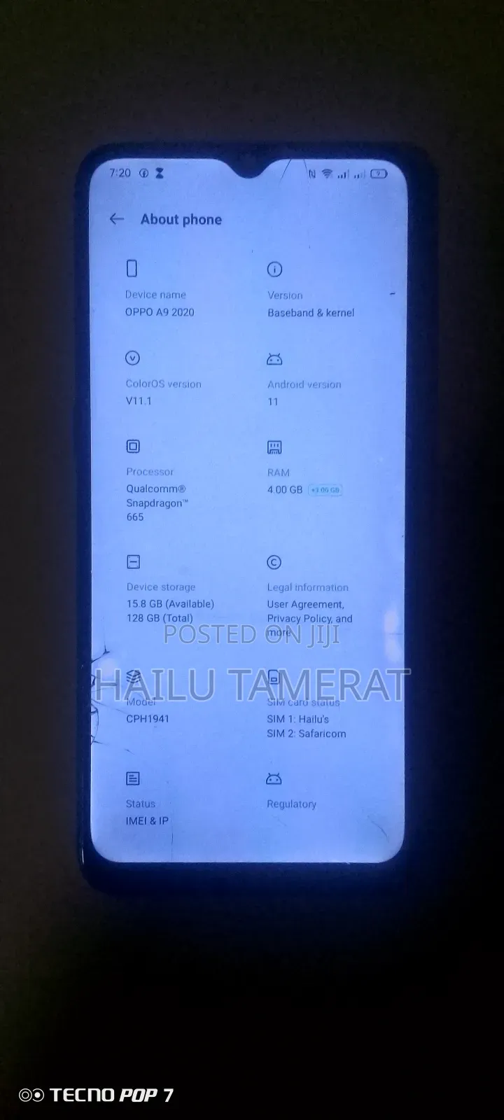 Oppo A11 128 GB Blue