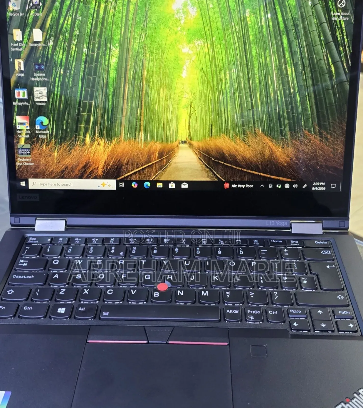 New Laptop Lenovo ThinkPad 13 16GB Intel Core i5 SSD 512GB
