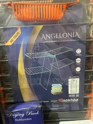 Foldable 4-Wing Tower-Style Laundry Drying Rack