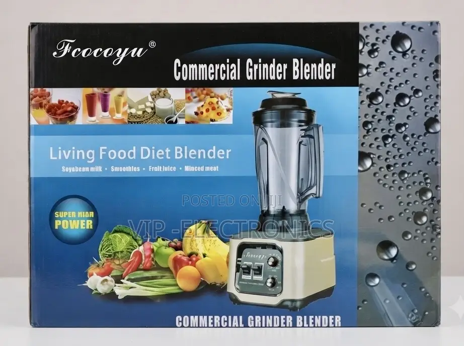 Commercial Grinder Blender 4L High-Power– Living Food Diet Blender