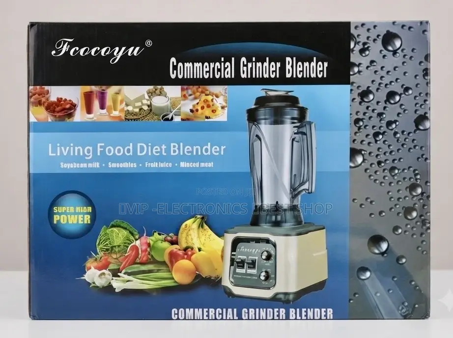 Commercial Grinder Blender 4L High-Power– Living Food Diet Blender