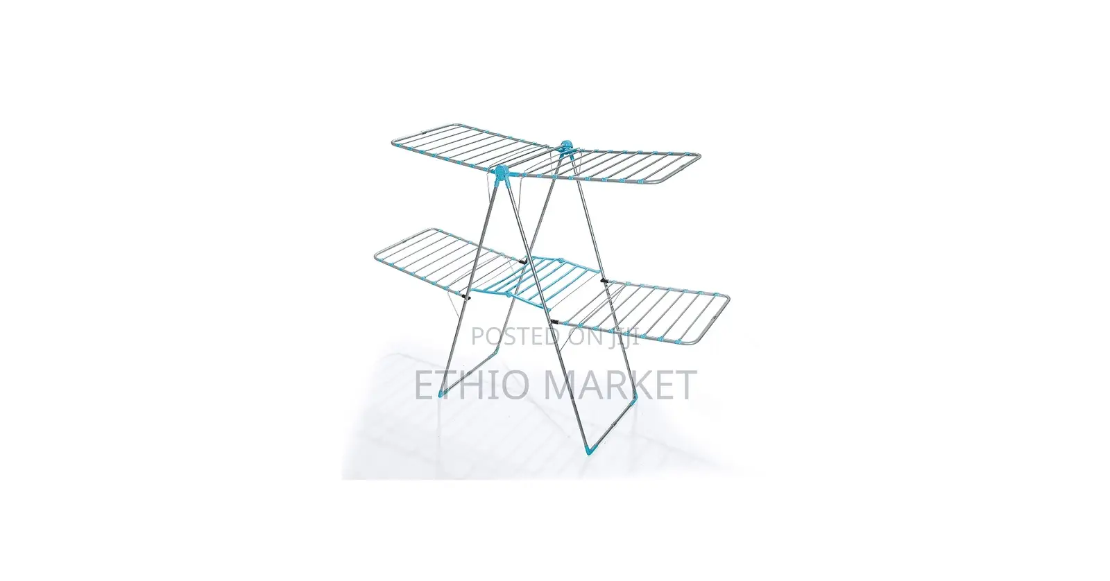 Foldable 4-Wing Tower-Style Laundry Drying Rack