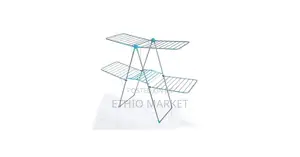 Foldable 4-Wing Tower-Style Laundry Drying Rack