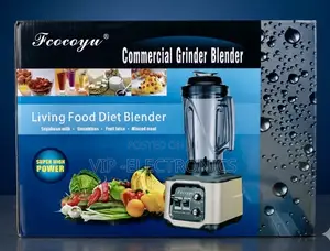 Commercia Grinder Blender 4Liter High-Power – Living Food Diet Blender