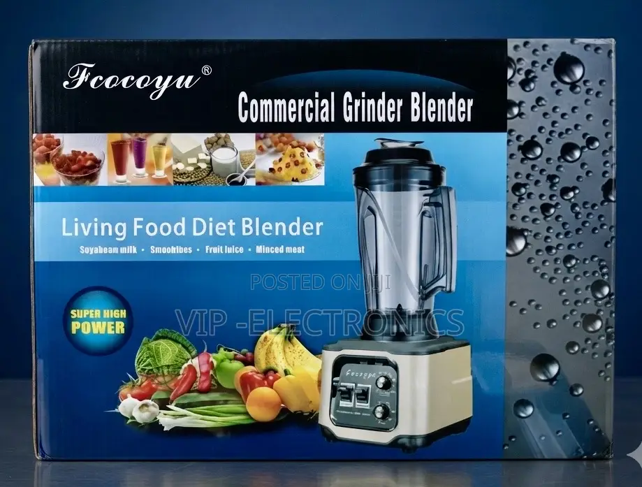 Commercia Grinder Blender 4Liter High-Power – Living Food Diet Blender