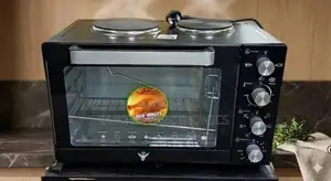 Flips Electric Oven – 48l Flips 48L Electric Oven ከ 2 Hot Plates