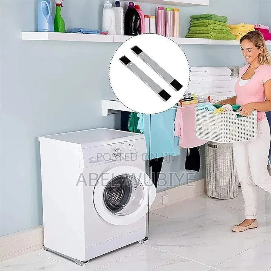 Adjustable Moving Roller Wheels Stand With Brake.