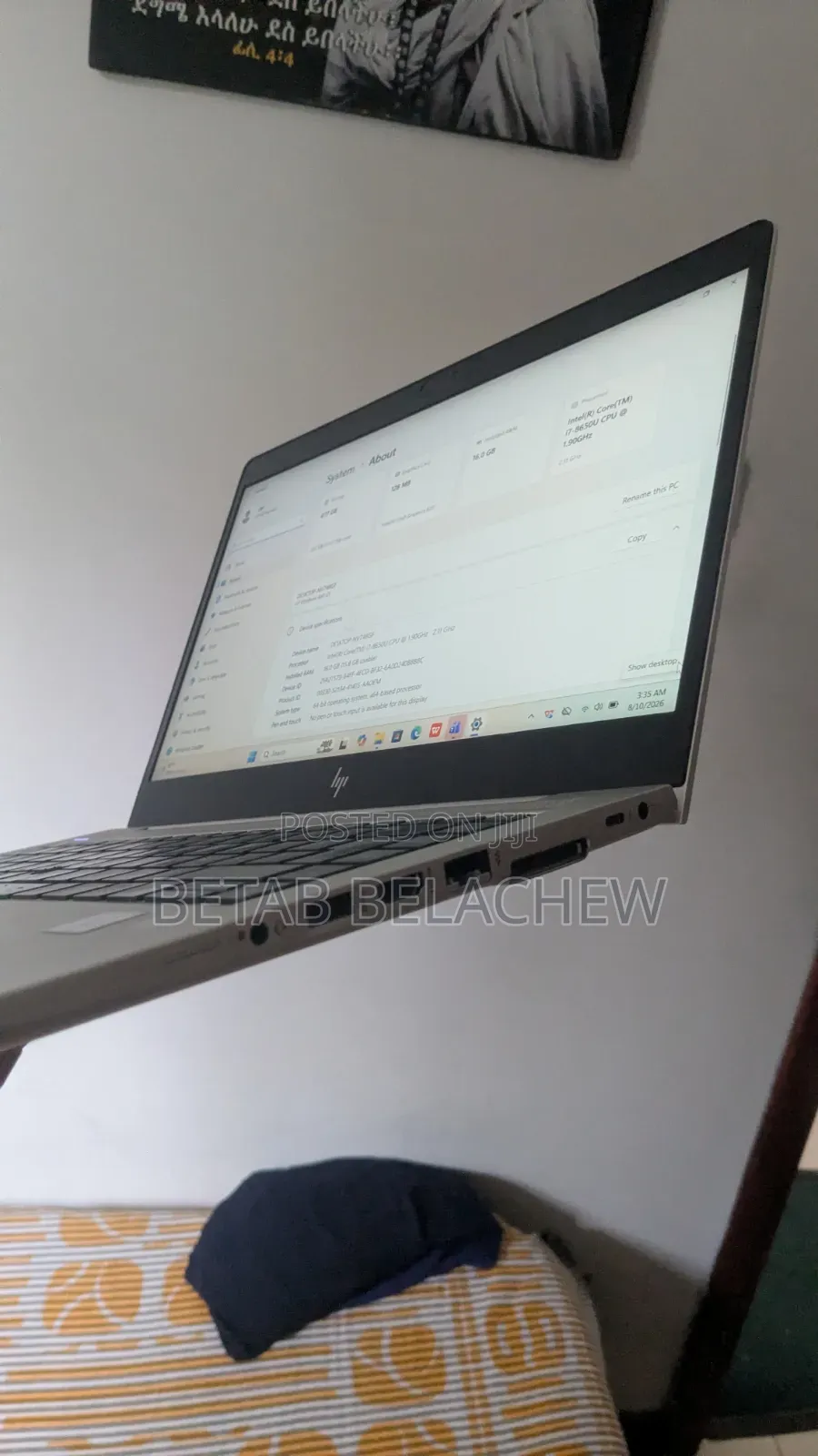Laptop HP Stream Notebook 16GB Intel Core i7 HDD 512GB