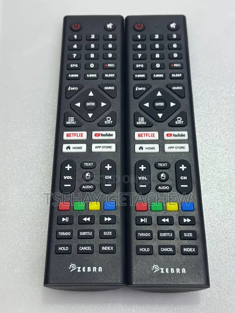 Zebra Smart TV Remote Control /ዜብራ ሪሞት