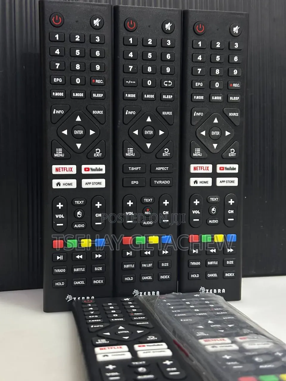Zebra Smart TV Remote Control /ዜብራ ሪሞት