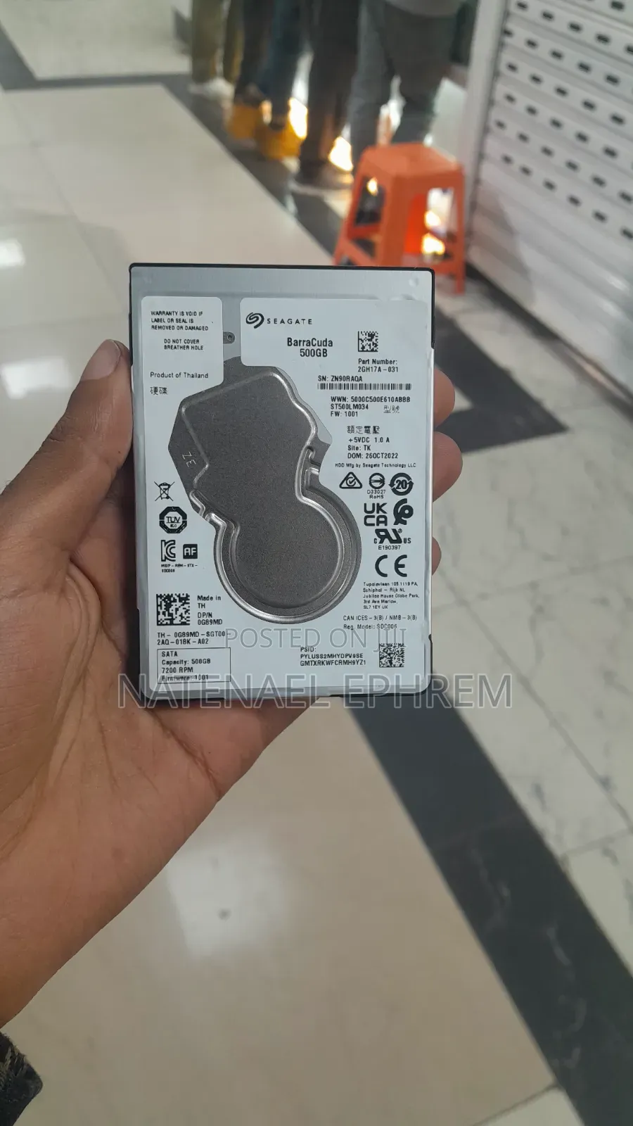 500gb Laptops HDD