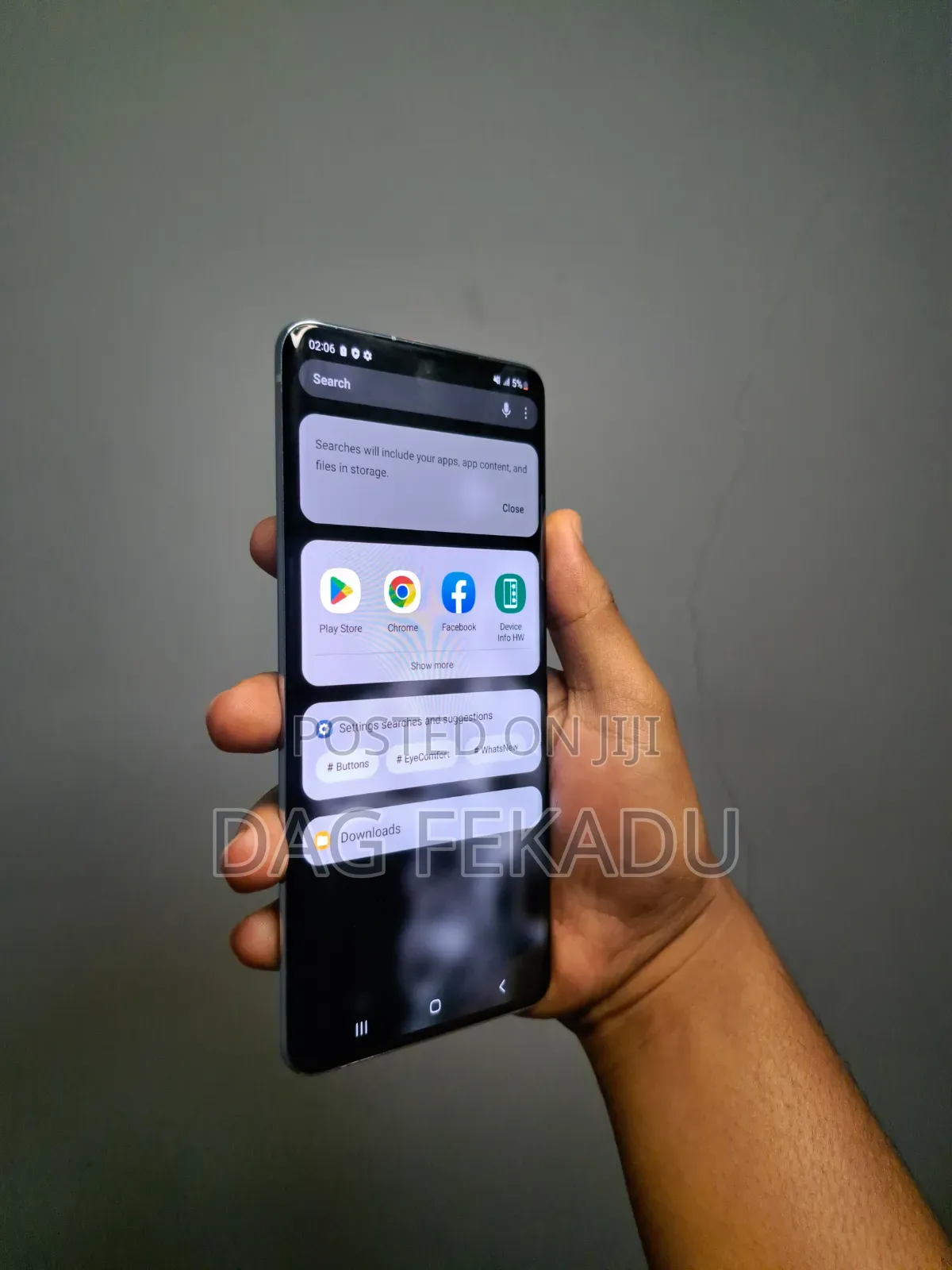 New Samsung Galaxy S20+ 128 GB Black
