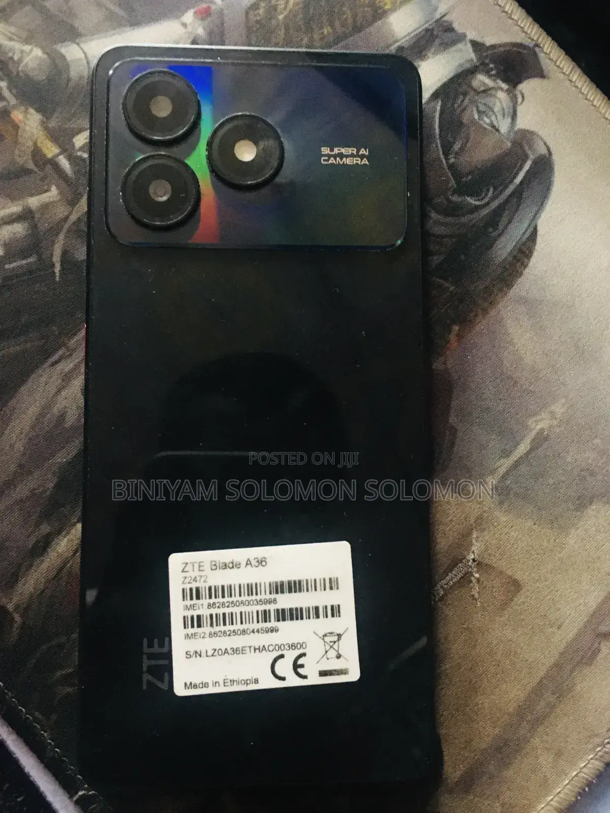 ZTE Blade A36 64 GB Blue