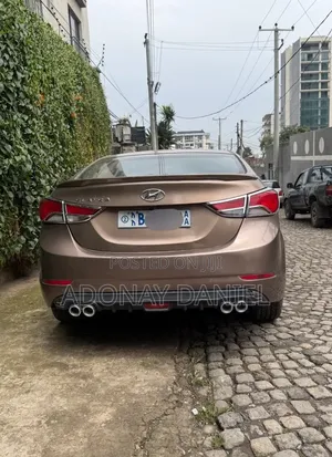 Hyundai Elantra 2015 Brown