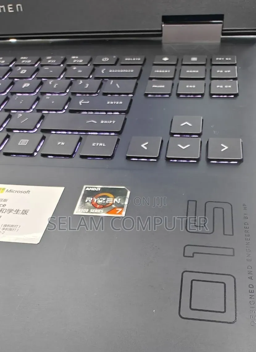 New Laptop HP Omen 15 16GB AMD Ryzen 7 SSD 512GB