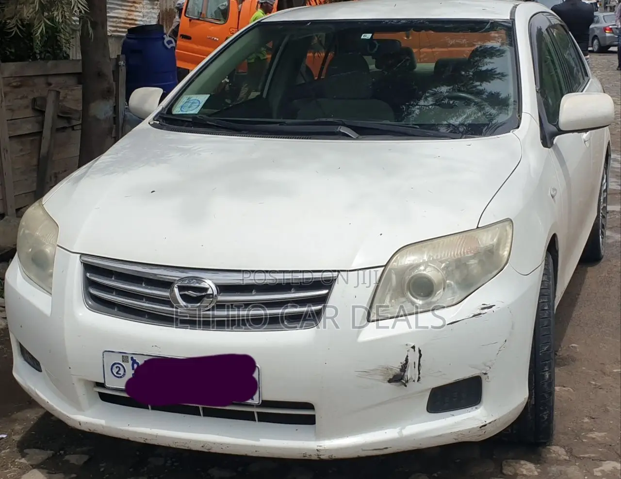 Toyota Axio 2010 White