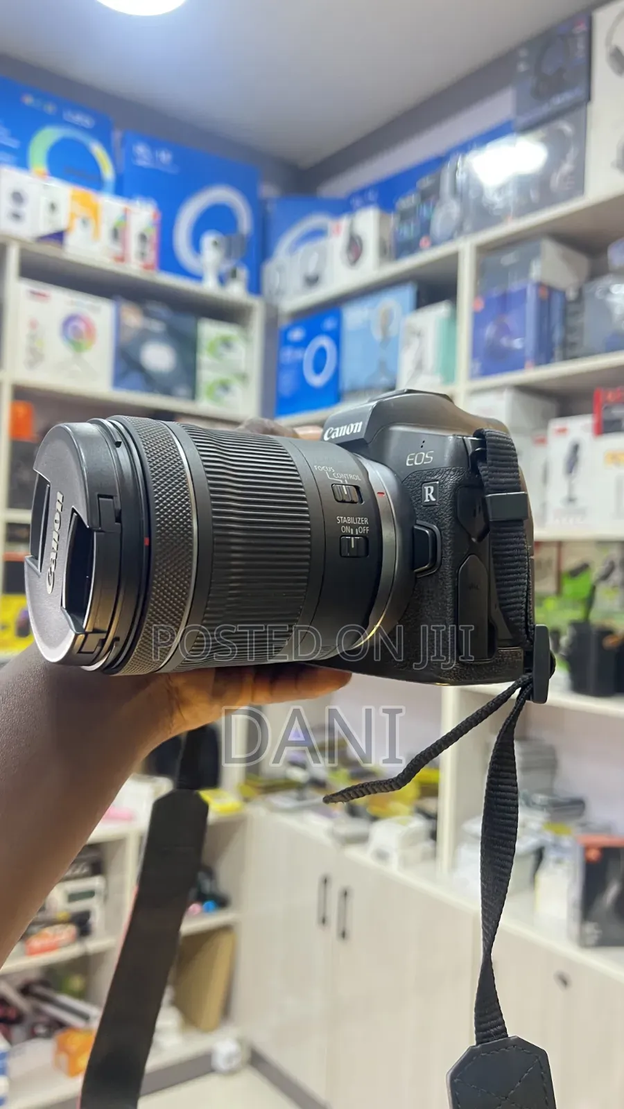 Canon R With Silver Lens
