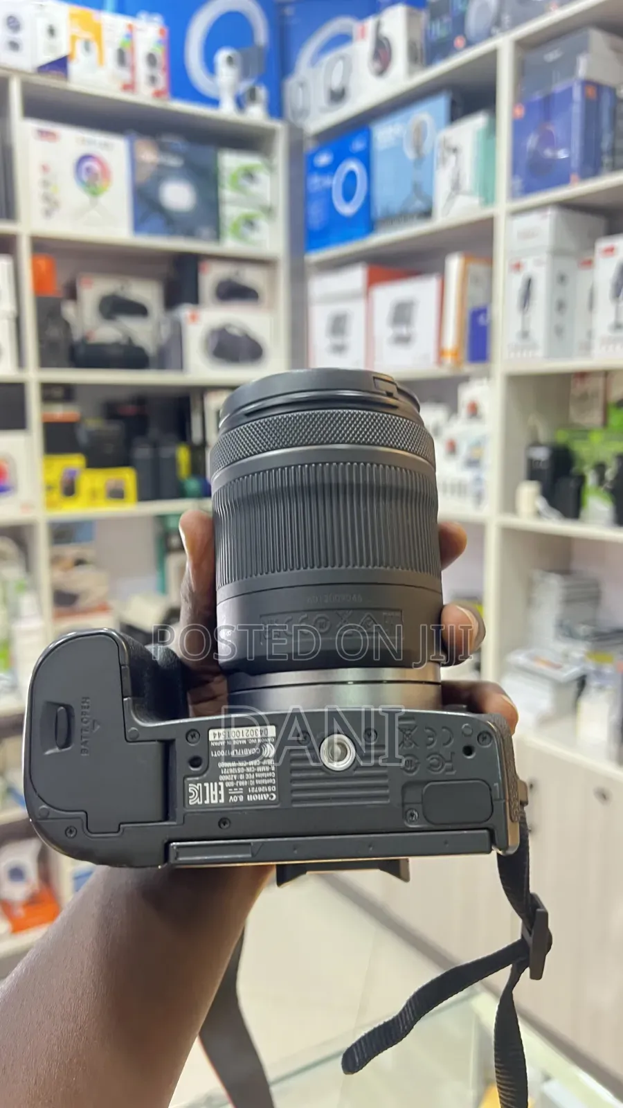 Canon R With Silver Lens