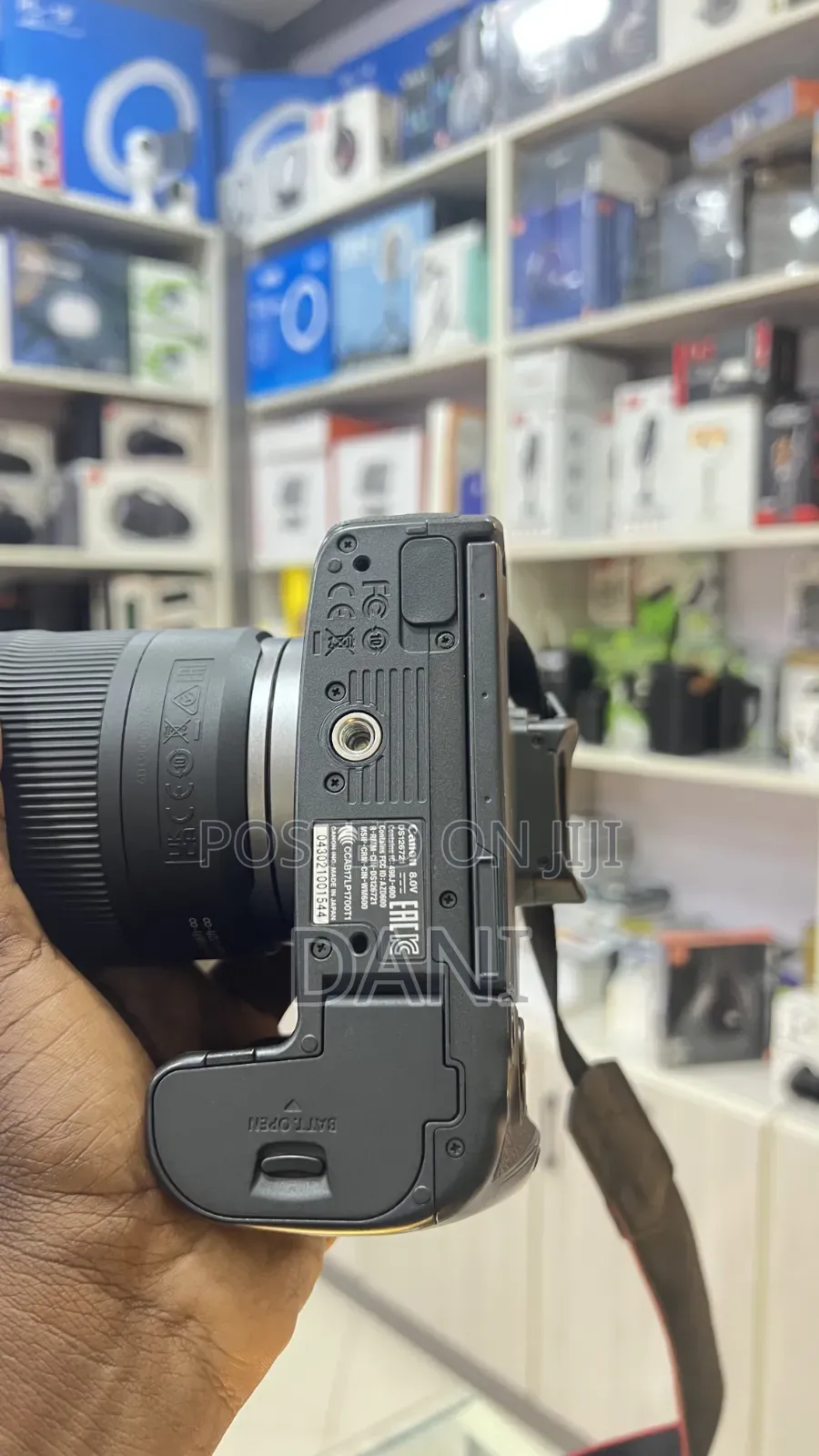 Canon R With Silver Lens