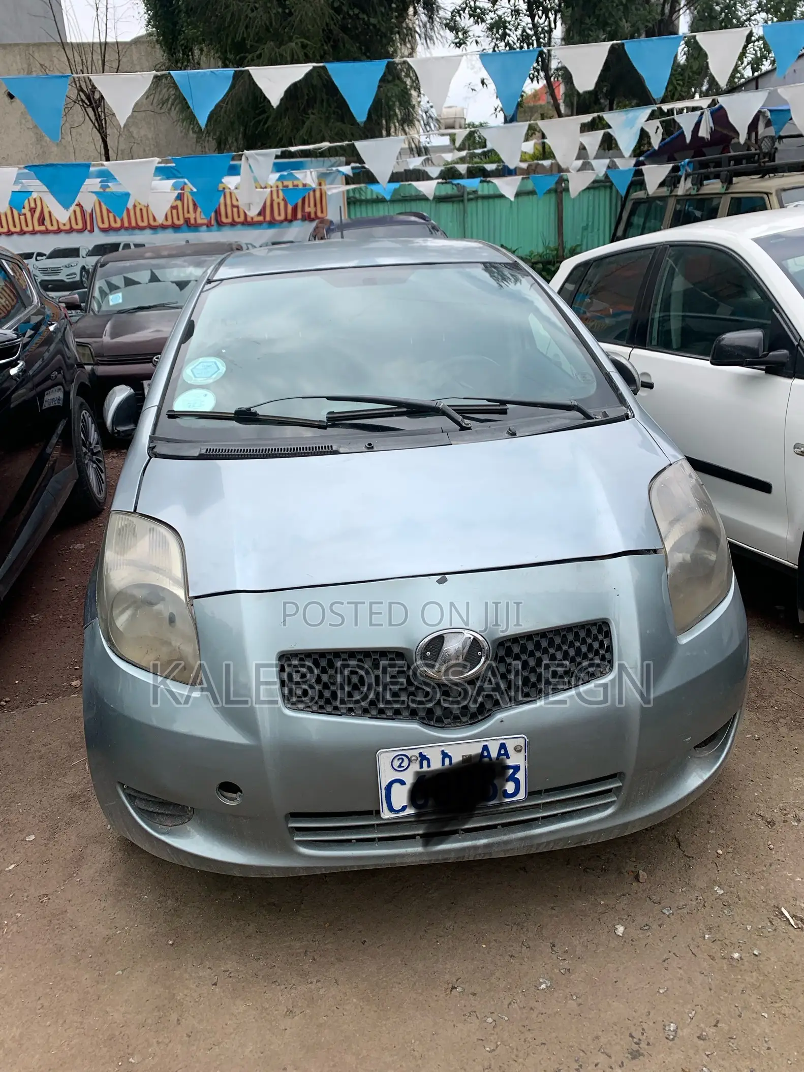 Toyota Yaris 2007 Silver