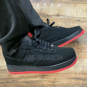 Nike Air Force 1'07 "Red Bottom" #Low Shoes for Men's