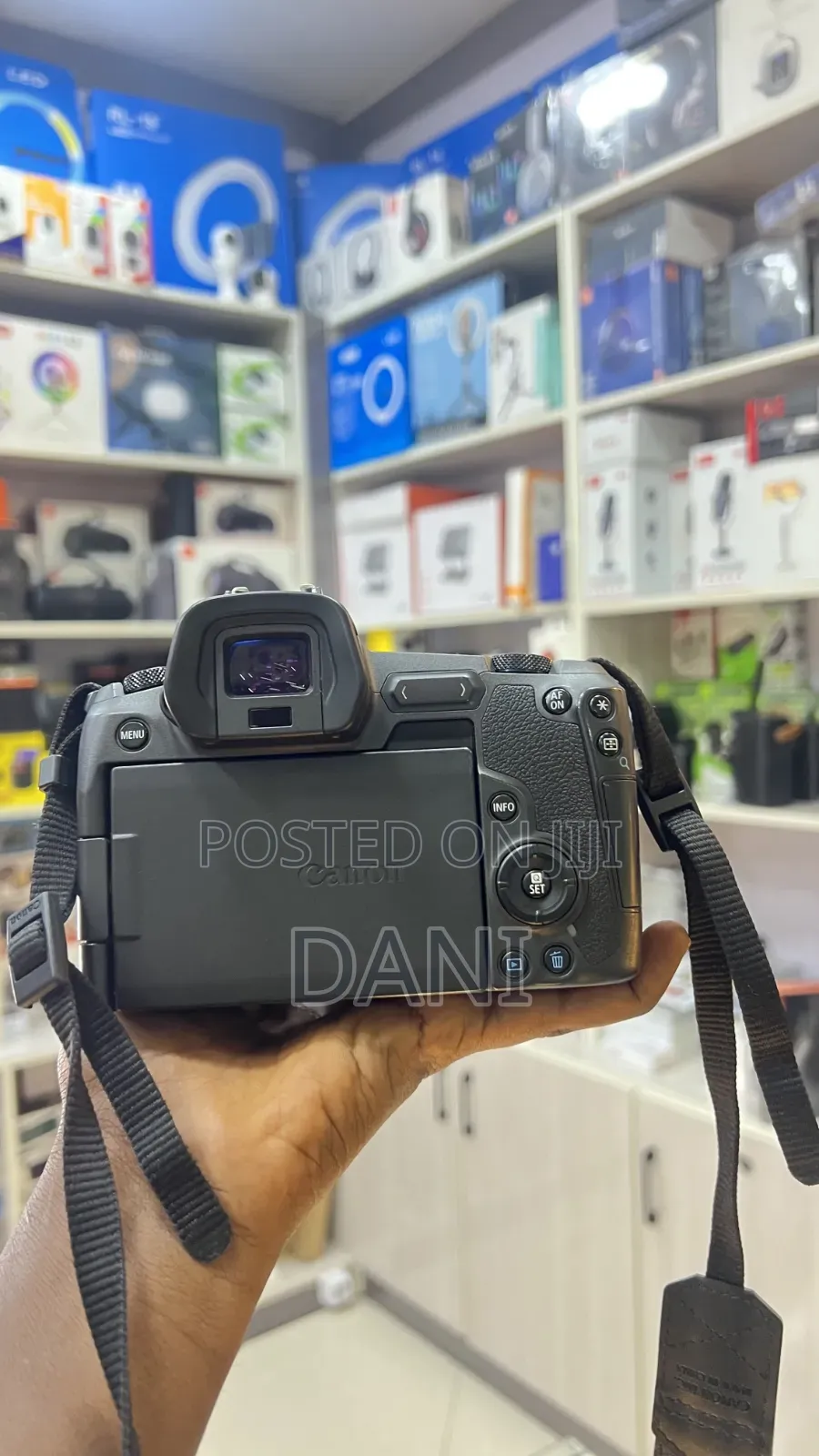 Canon R With Silver Lens
