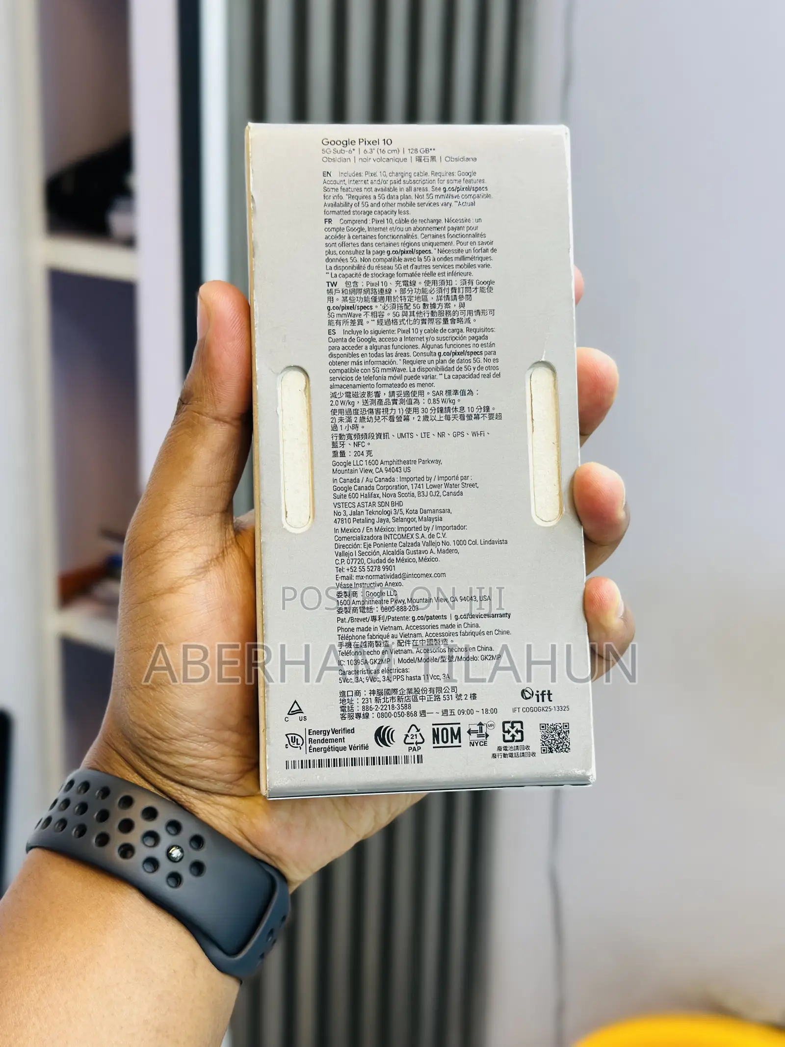 New Google Pixel 10 128 GB Blue