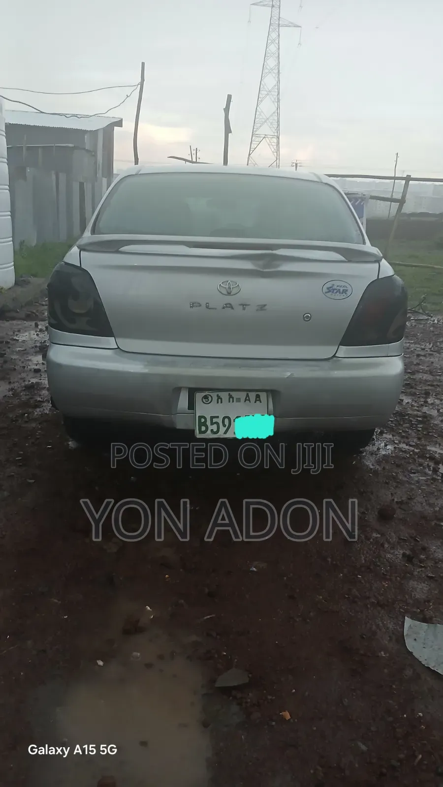 Toyota Platz 2001 Silver