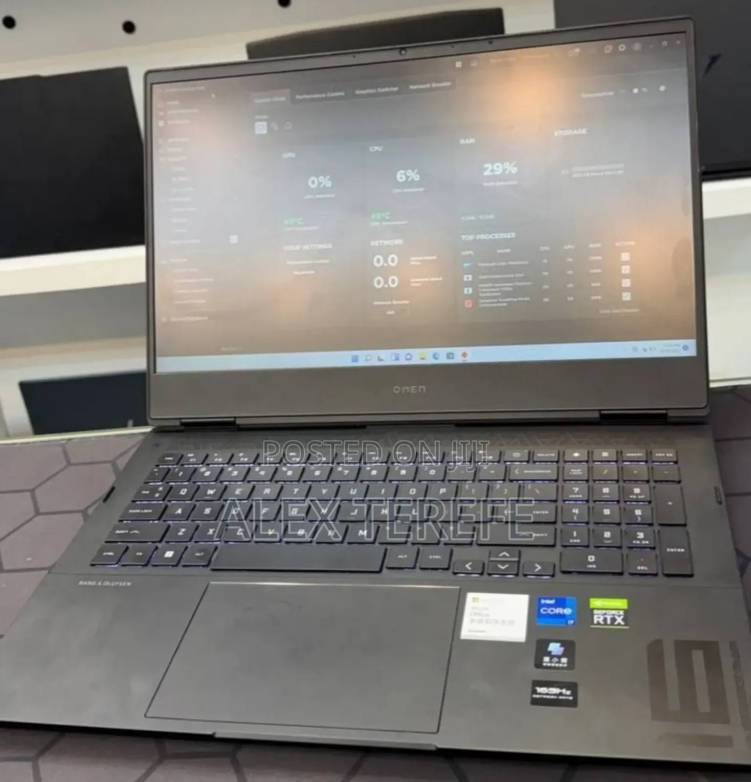 New Laptop HP Omen 16 16GB Intel Core i7 SSD 512GB
