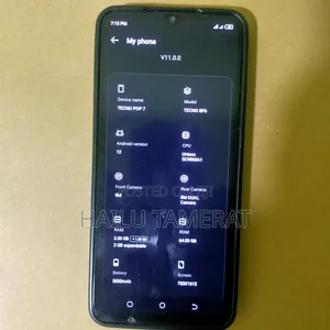 Tecno Pop 7 64 GB Black