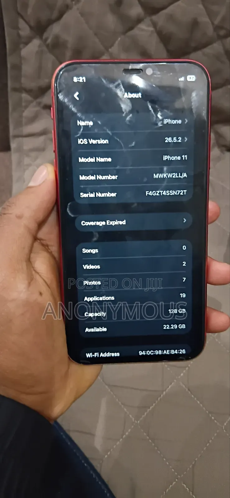 Apple iPhone 11 128 GB Red