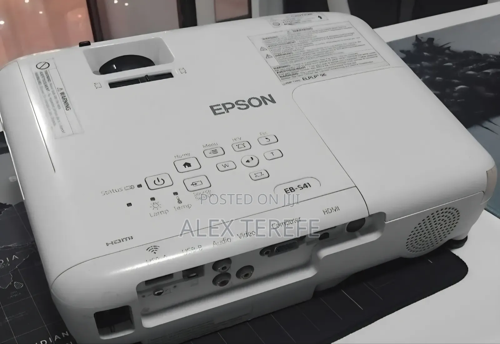 Epson Projector 
Model Name: EB-S41