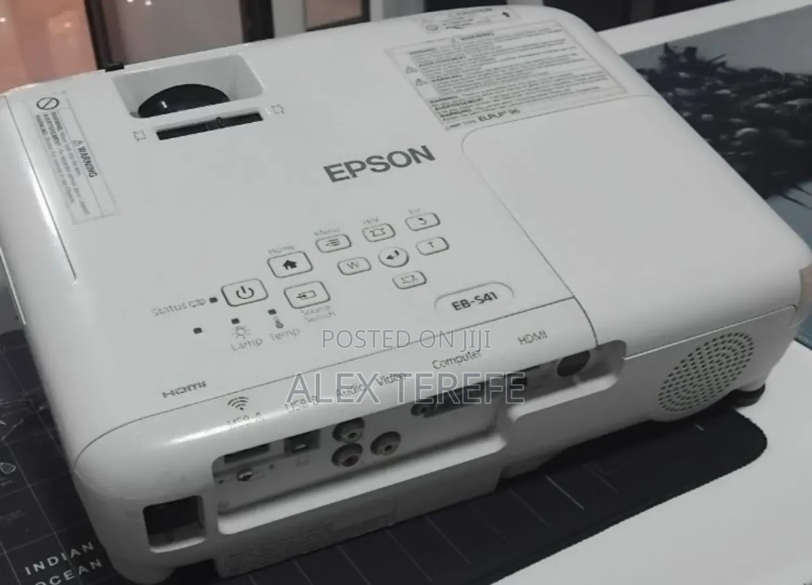Epson Projector 
Model Name: EB-S41