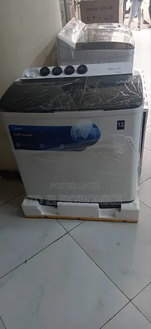 Midea Waing Mahine Twin Tub Color White Net Weight 25 0 Kg Gross Weig