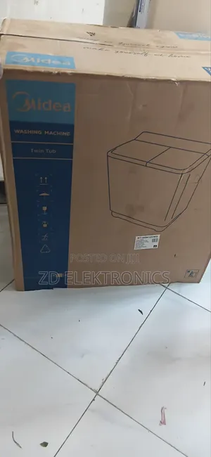 Midea Waing Mahine Twin Tub Color White Net Weight 25 0 Kg Gross Weig