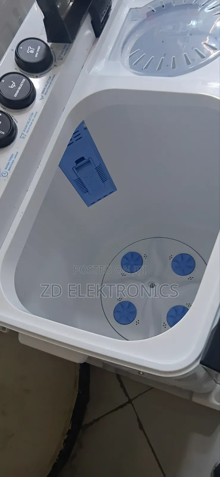 Midea Waing Mahine Twin Tub Color White Net Weight 25 0 Kg Gross Weig