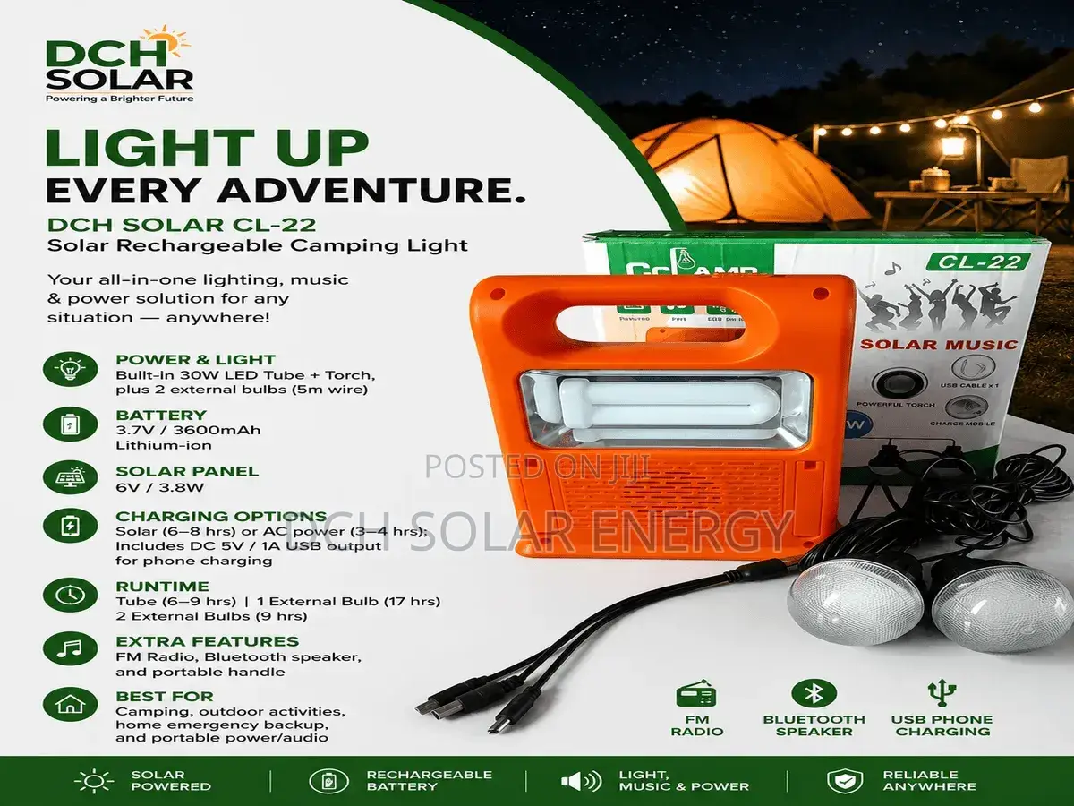 Cl-22 Solar Powerd Kit Light