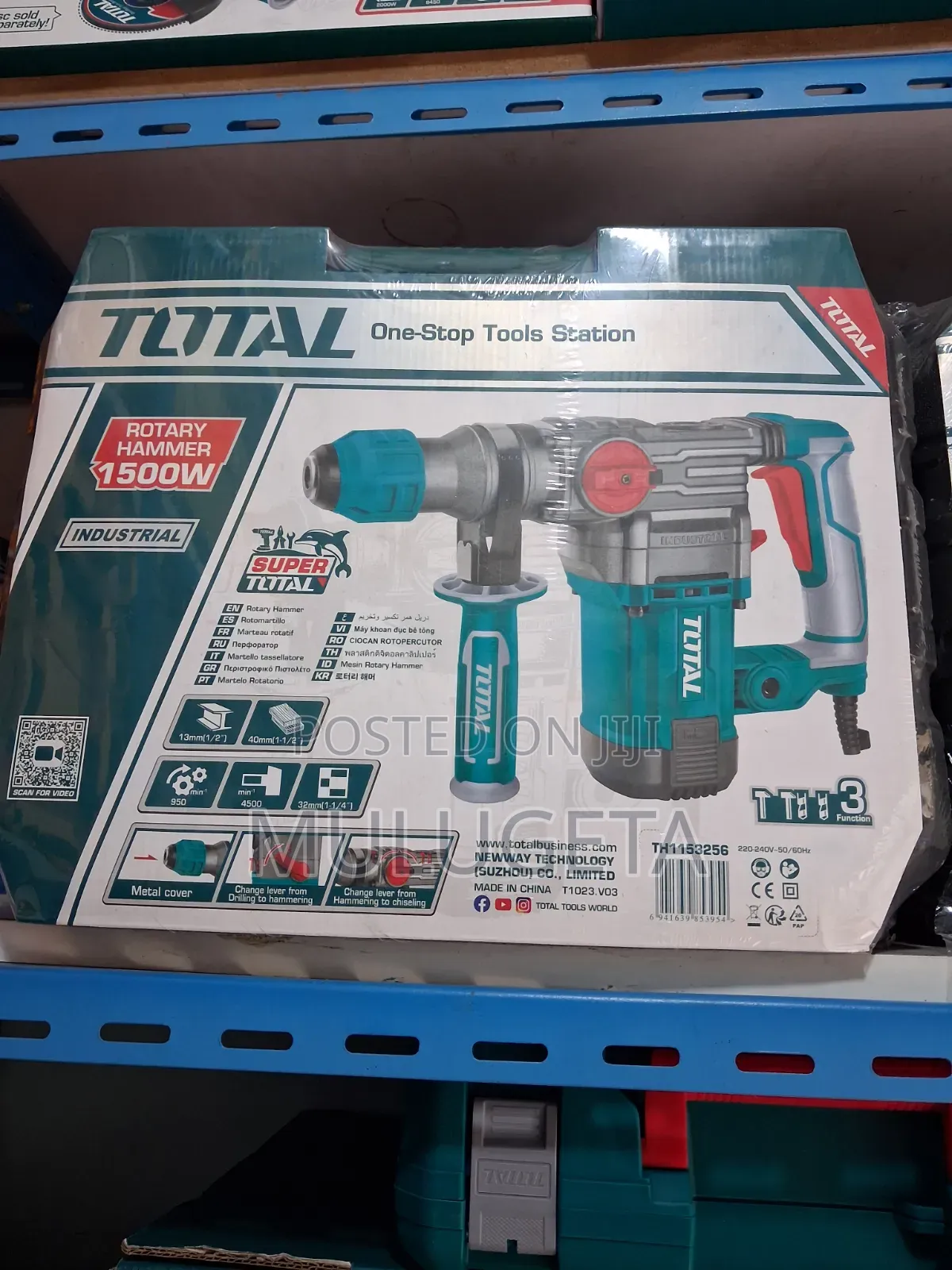 Total Rotery Hamer 1500w