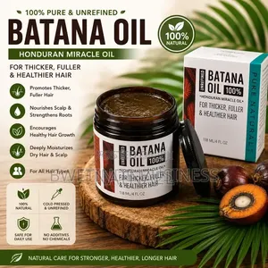 Batana Oil, Marketed as "Honduran Miracle Oil Unrefined