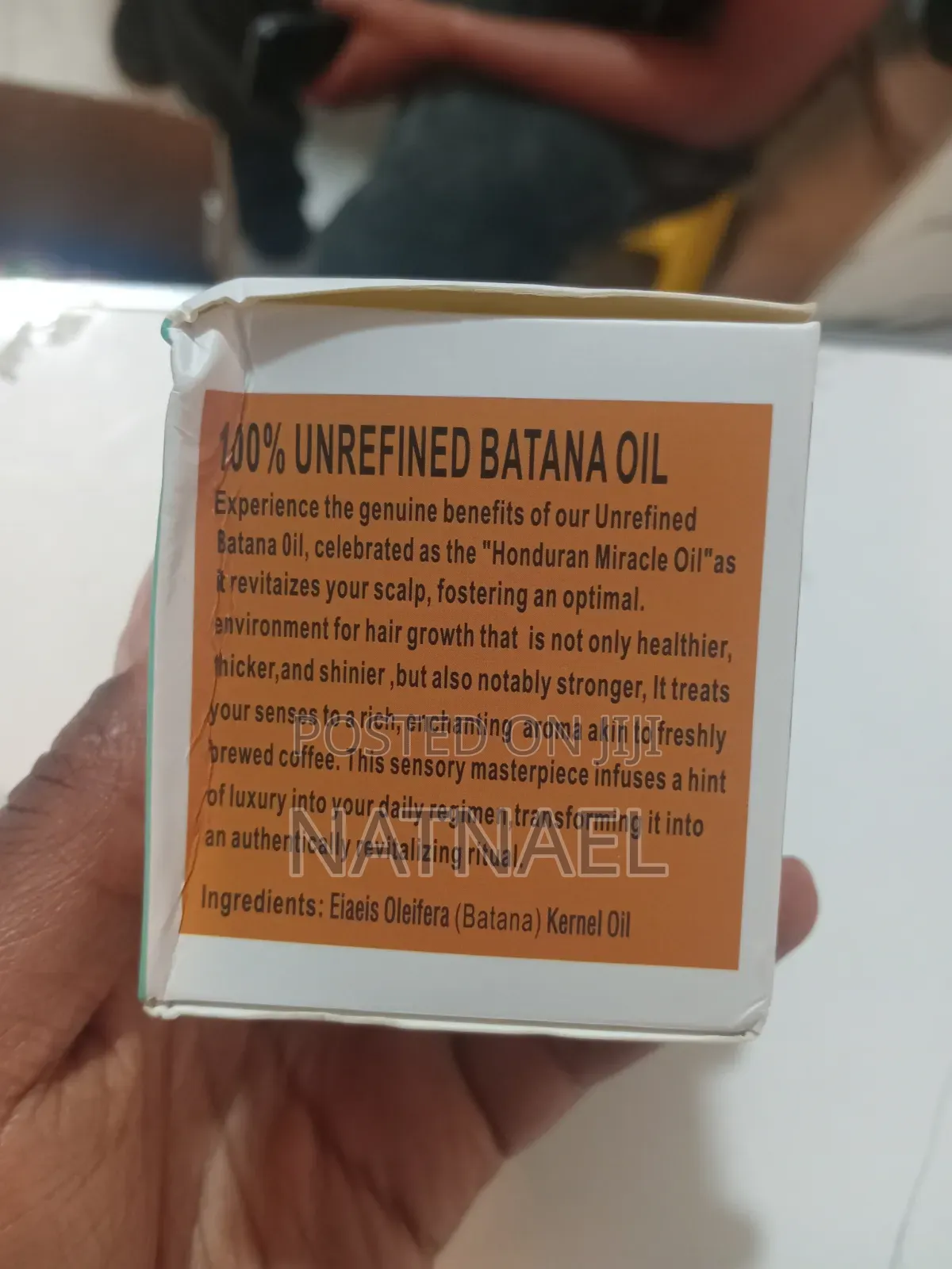 Batana Oil, Marketed as "Honduran Miracle Oil Unrefined
