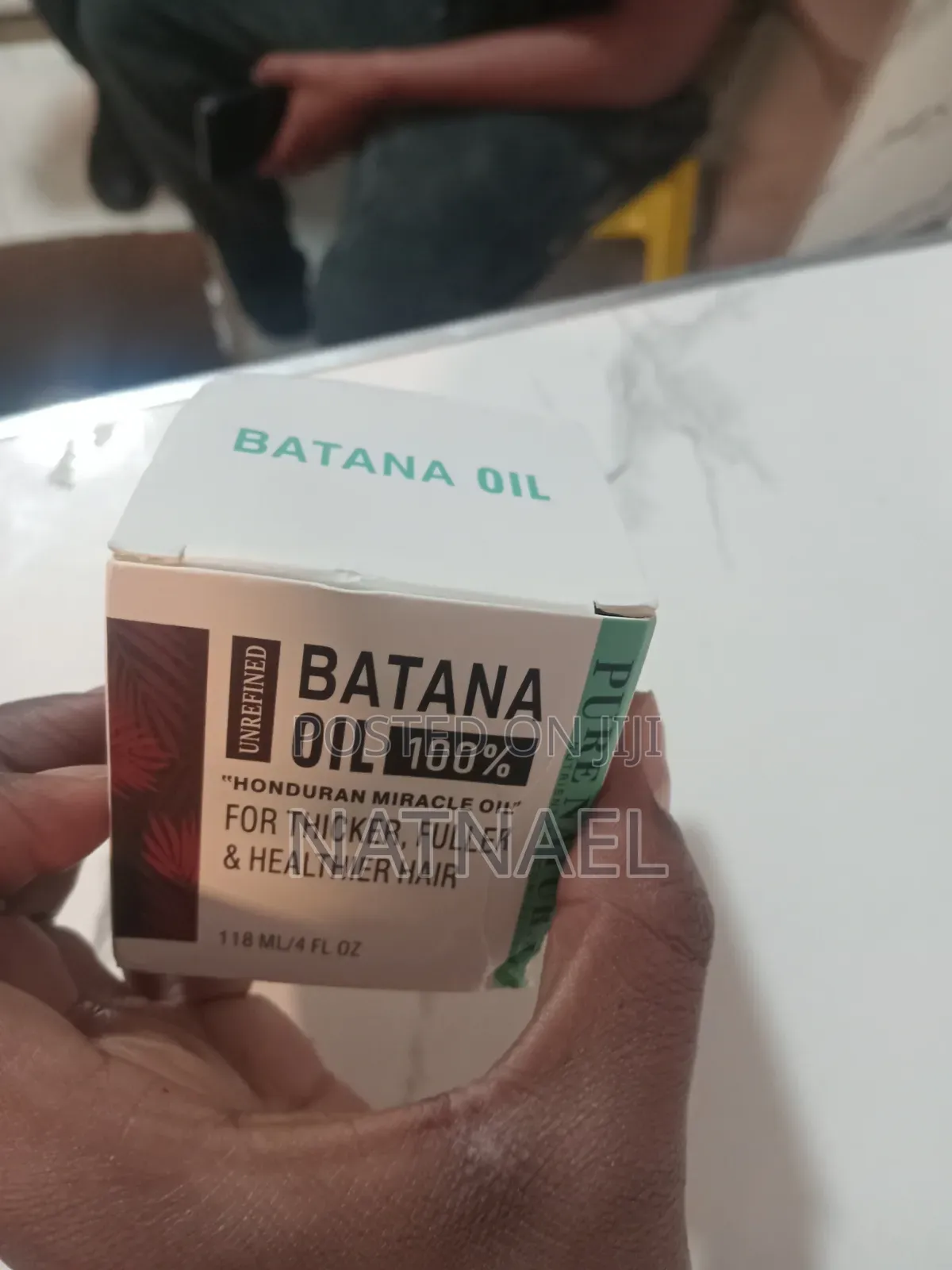 Batana Oil, Marketed as "Honduran Miracle Oil Unrefined