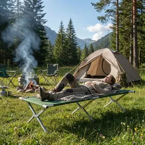 ለሽርሽር ,ለጉዞ Folding Bed