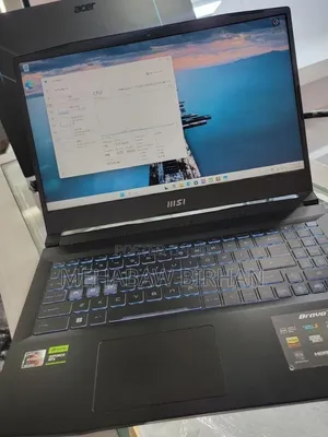 New Laptop MSI MSI Sword 15 16GB AMD Ryzen 5 SSD 512GB