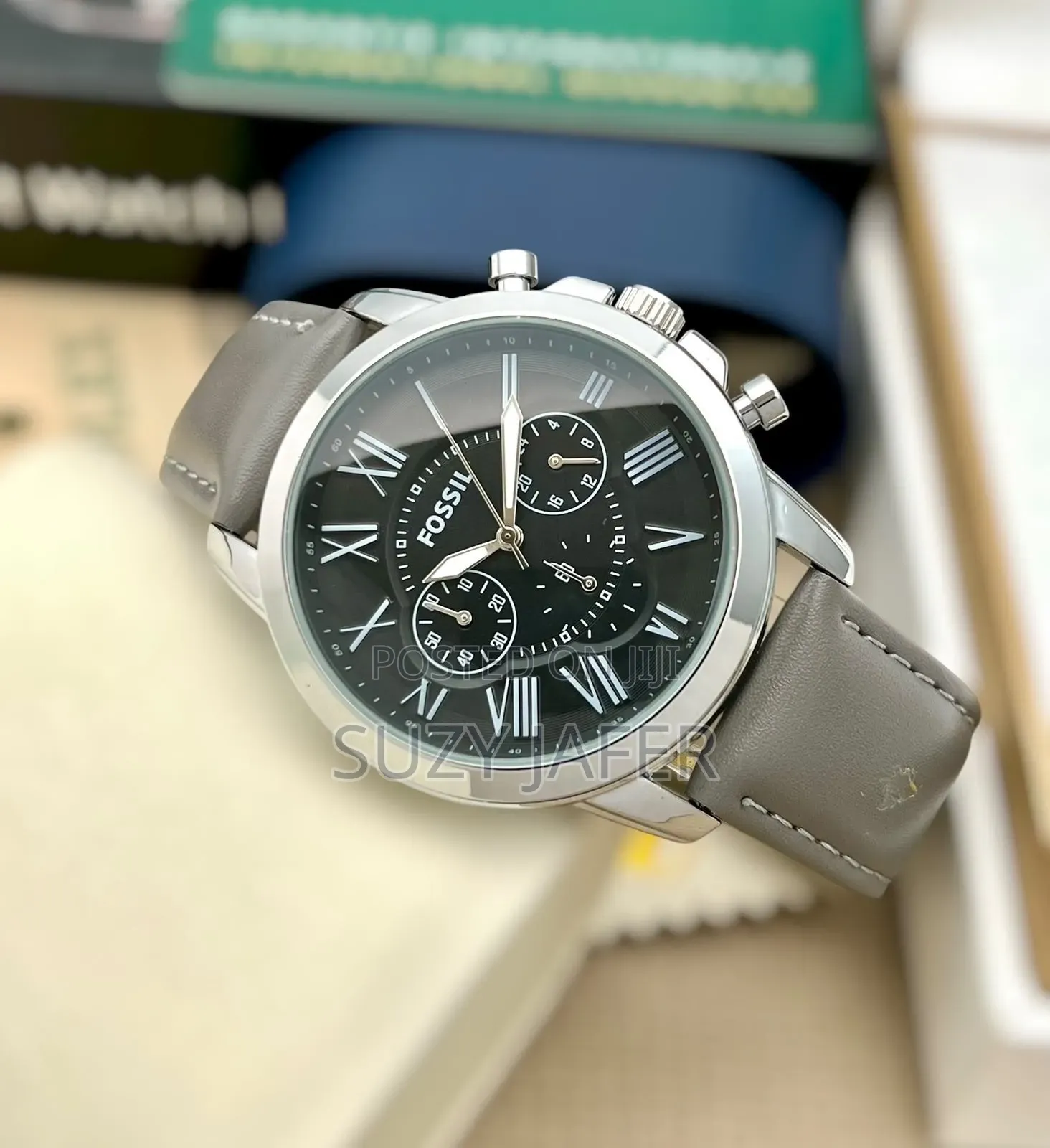Silver Fossil Men Watch
